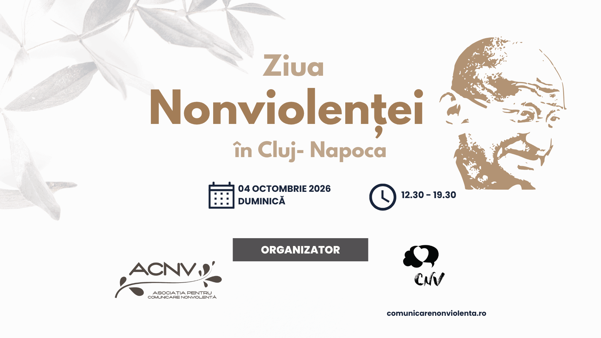 Ziua Nonviolentei Cluj Napoca